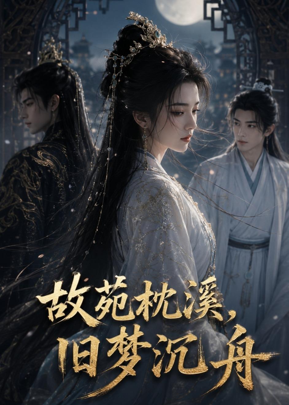 故苑枕溪，旧梦沉舟