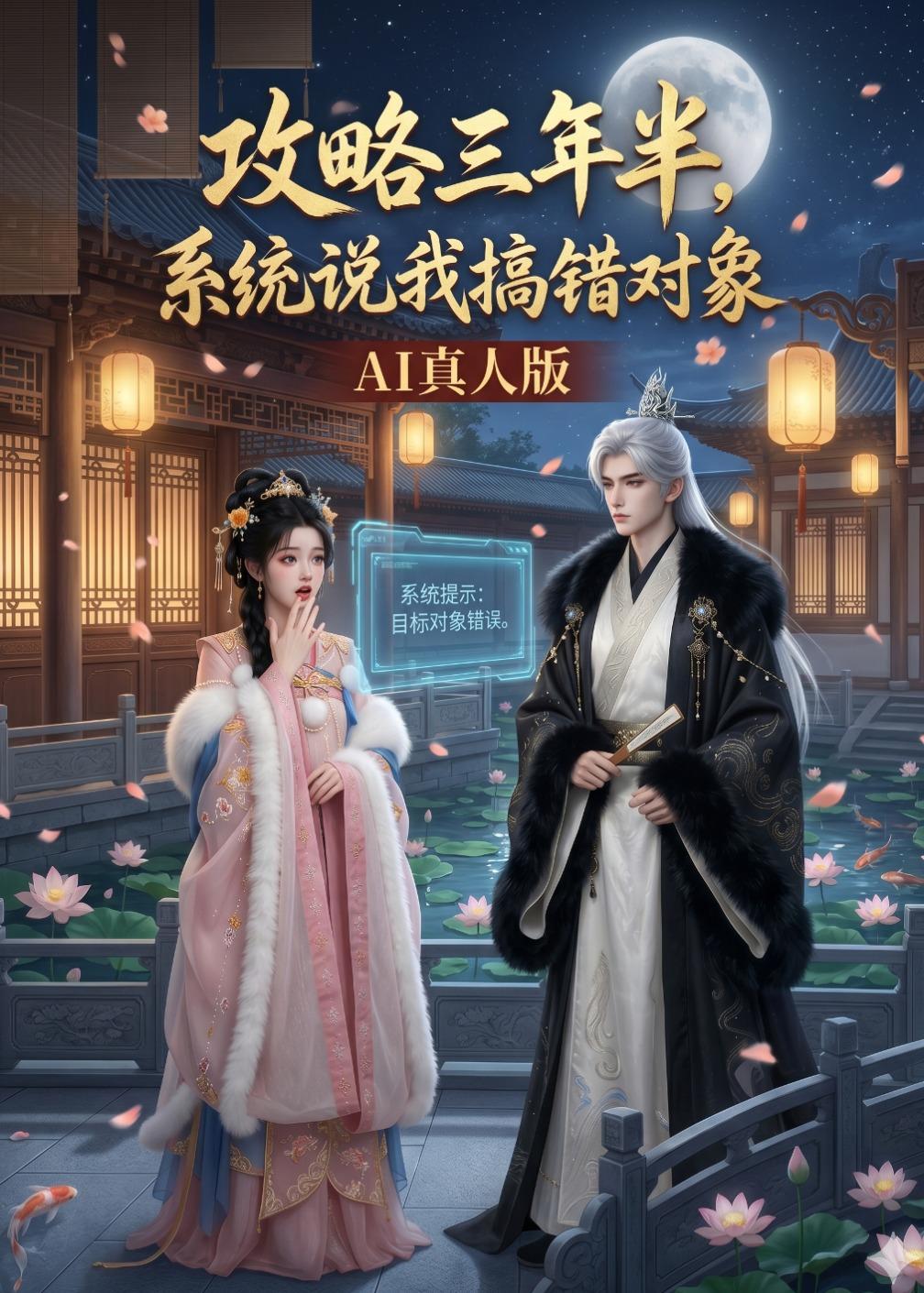 攻略三年半，系统说我搞错对象AI真人版