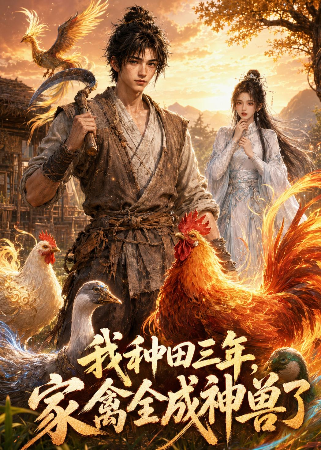 我种田三年，家禽全成神兽了