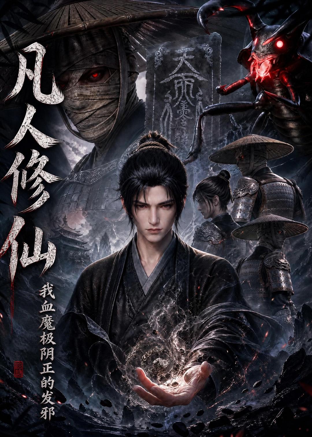 凡人修仙，我血魔极阴正的发邪